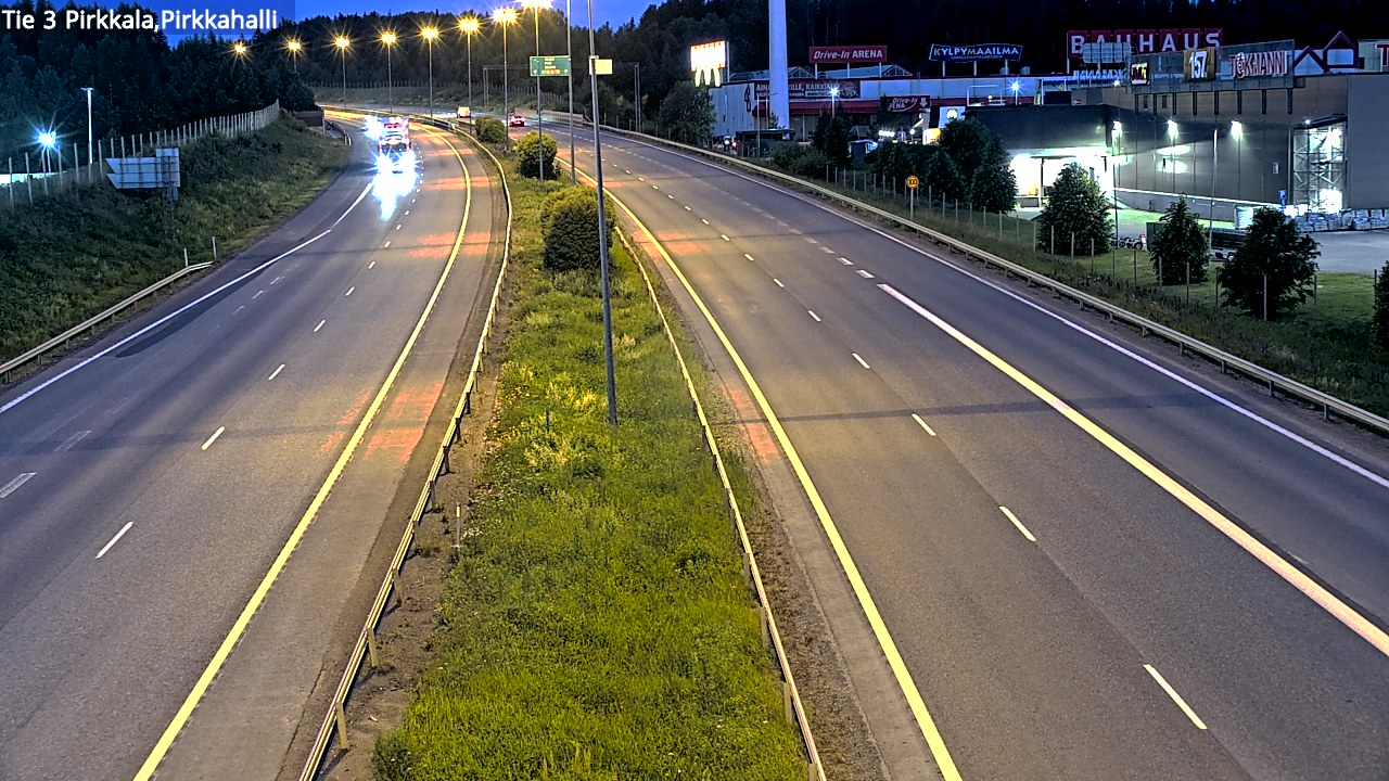 Kelikamerat Kuva Tie 3 Pirkkala, Pirkkahalli, Pirkkala, Pirkanmaa