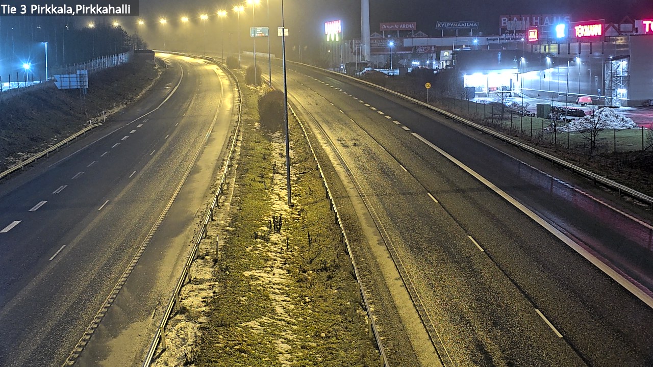 Weather Camera Image Väg 3 Birkala, Pirkkahalli, Pirkkala, Pirkanmaa