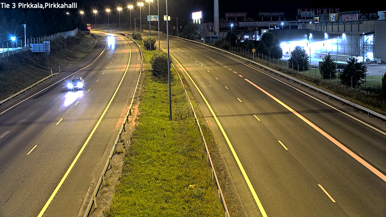Kelikamerat Kuva Tie 3 Pirkkala, Pirkkahalli, Pirkkala, Pirkanmaa