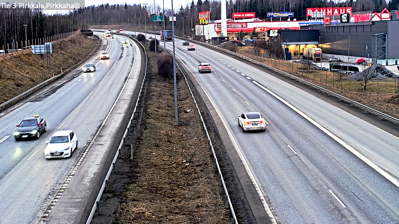 Kelikamerat Kuva Tie 3 Pirkkala, Pirkkahalli, Pirkkala, Pirkanmaa