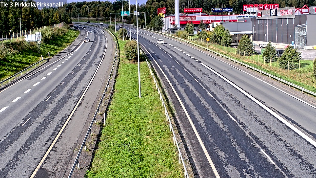 Kelikamerat Kuva Tie 3 Pirkkala, Pirkkahalli, Pirkkala, Pirkanmaa