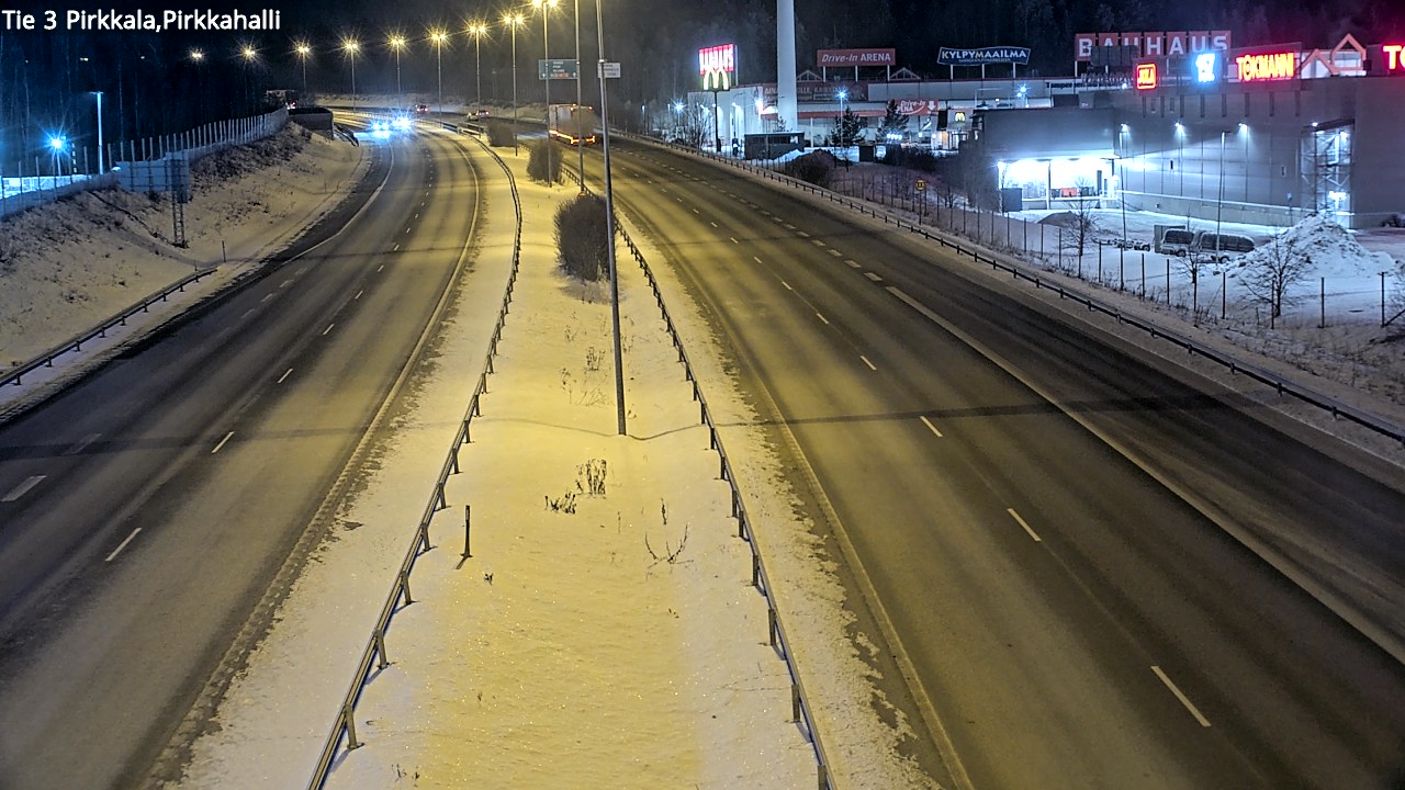 Kelikamerat Kuva Tie 3 Pirkkala, Pirkkahalli, Pirkkala, Pirkanmaa