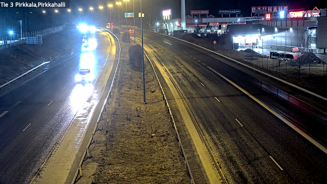 Kelikamerat Kuva Tie 3 Pirkkala, Pirkkahalli, Pirkkala, Pirkanmaa