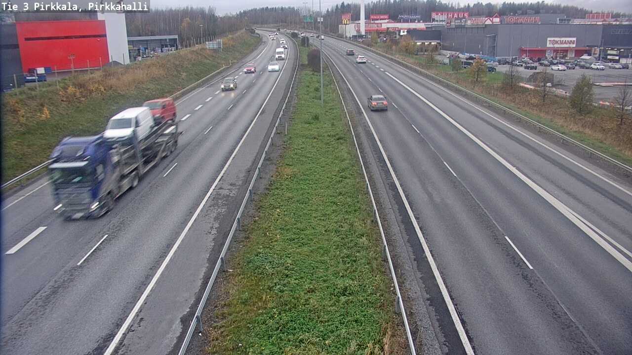 Kelikamerat Kuva Tie 3 Pirkkala, Pirkkahalli, Pirkkala, Pirkanmaa