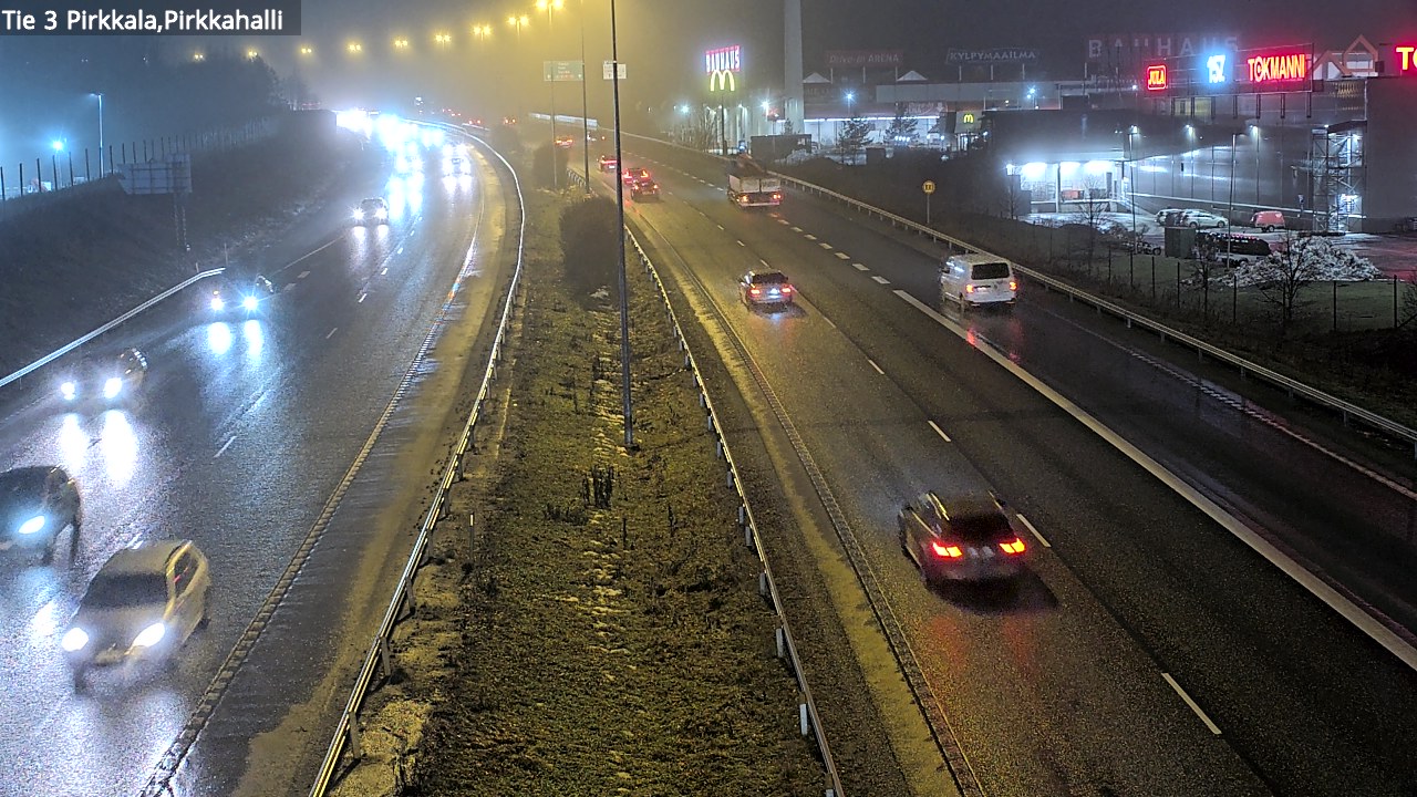 Weather Camera Image Väg 3 Birkala, Pirkkahalli, Pirkkala, Pirkanmaa