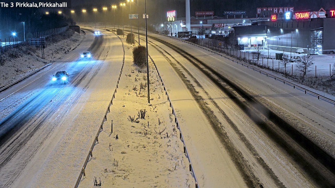 Kelikamerat Kuva Tie 3 Pirkkala, Pirkkahalli, Pirkkala, Pirkanmaa