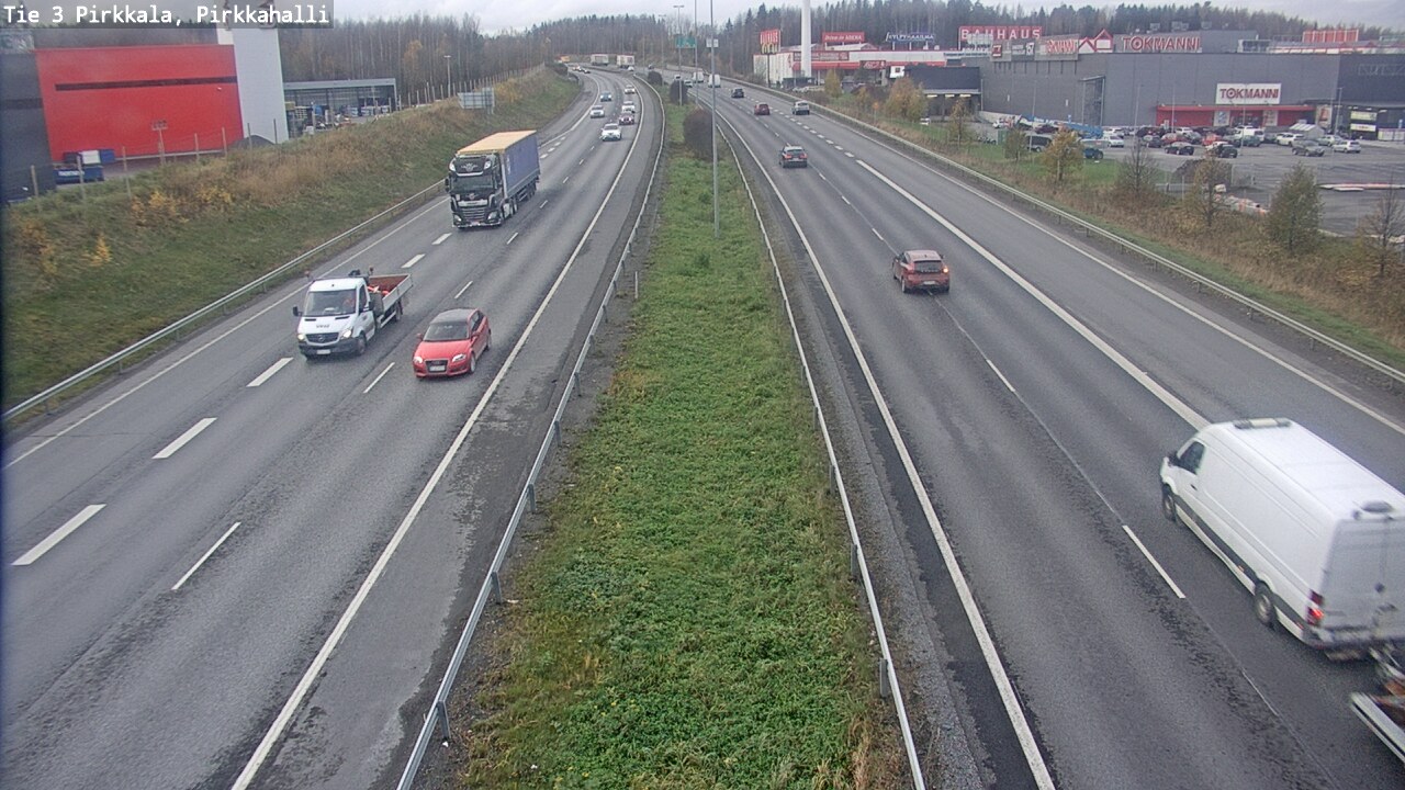 Kelikamerat Kuva Tie 3 Pirkkala, Pirkkahalli, Pirkkala, Pirkanmaa