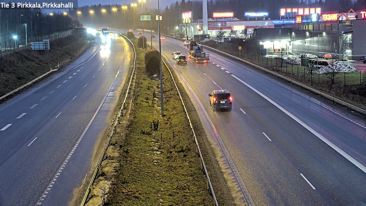 Weather Camera Image Väg 3 Birkala, Pirkkahalli, Pirkkala, Pirkanmaa