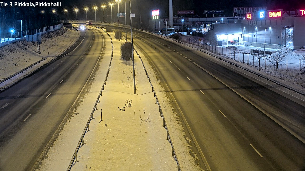 Kelikamerat Kuva Tie 3 Pirkkala, Pirkkahalli, Pirkkala, Pirkanmaa