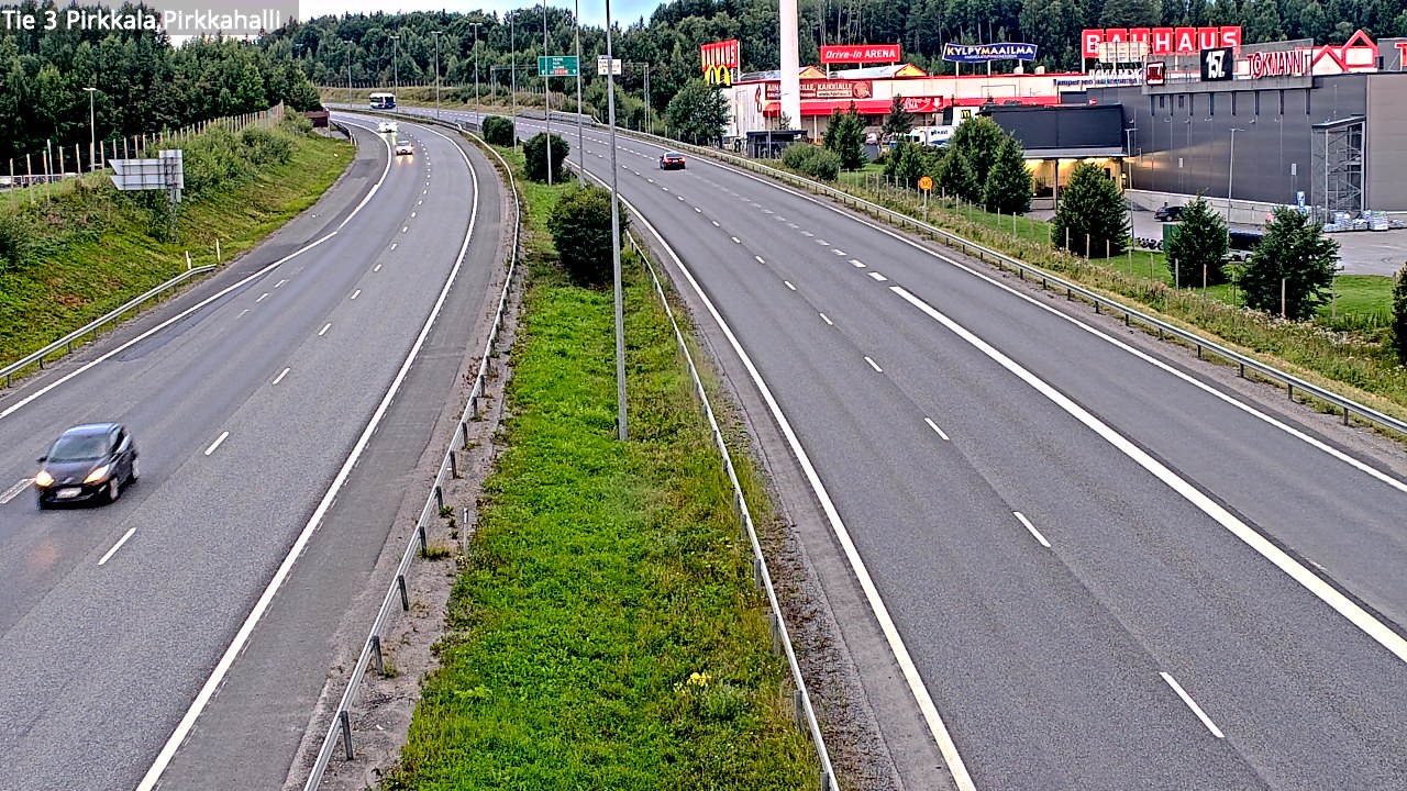 Kelikamerat Kuva Tie 3 Pirkkala, Pirkkahalli, Pirkkala, Pirkanmaa