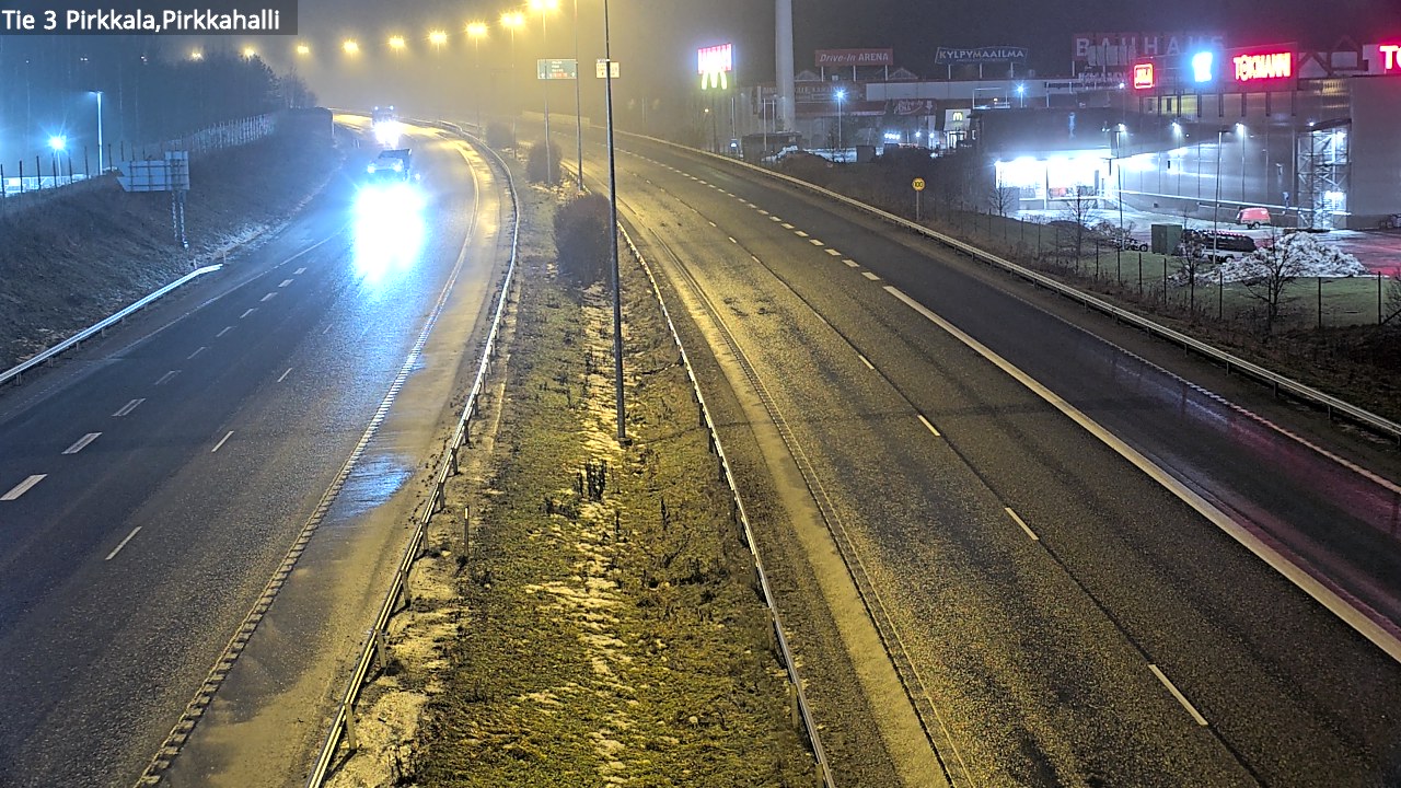 Weather Camera Image Väg 3 Birkala, Pirkkahalli, Pirkkala, Pirkanmaa