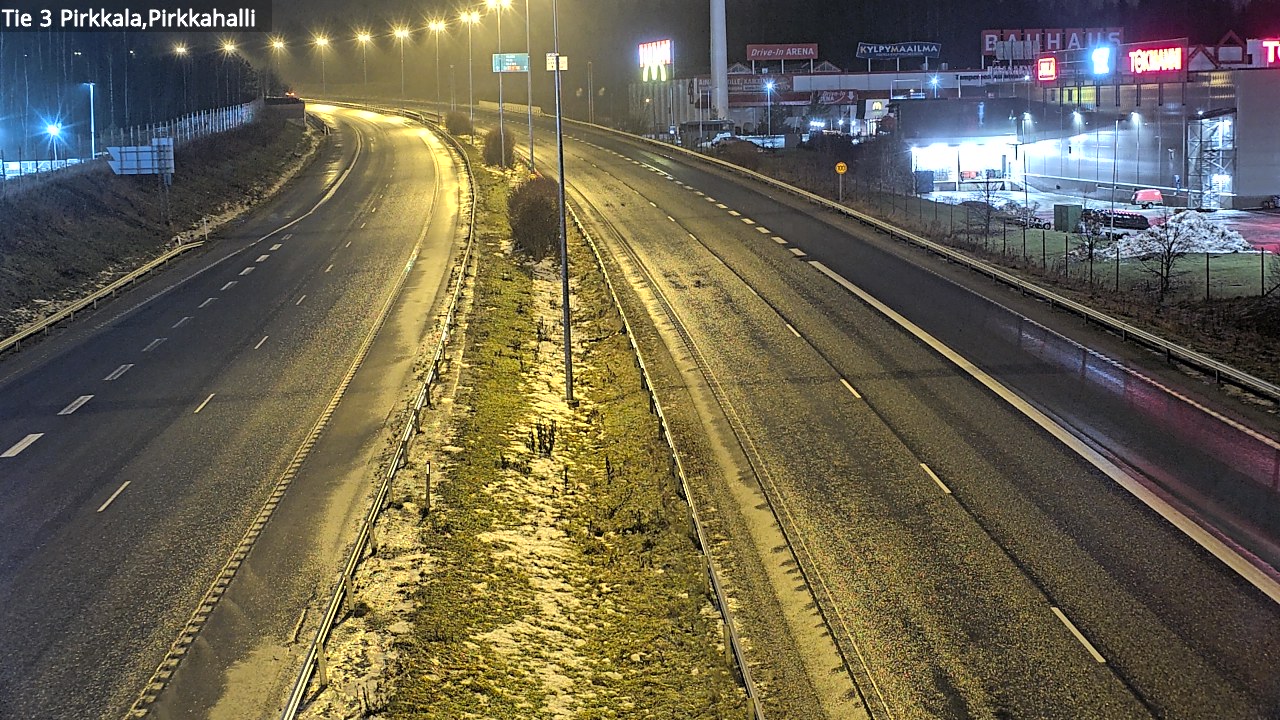 Weather Camera Image Väg 3 Birkala, Pirkkahalli, Pirkkala, Pirkanmaa