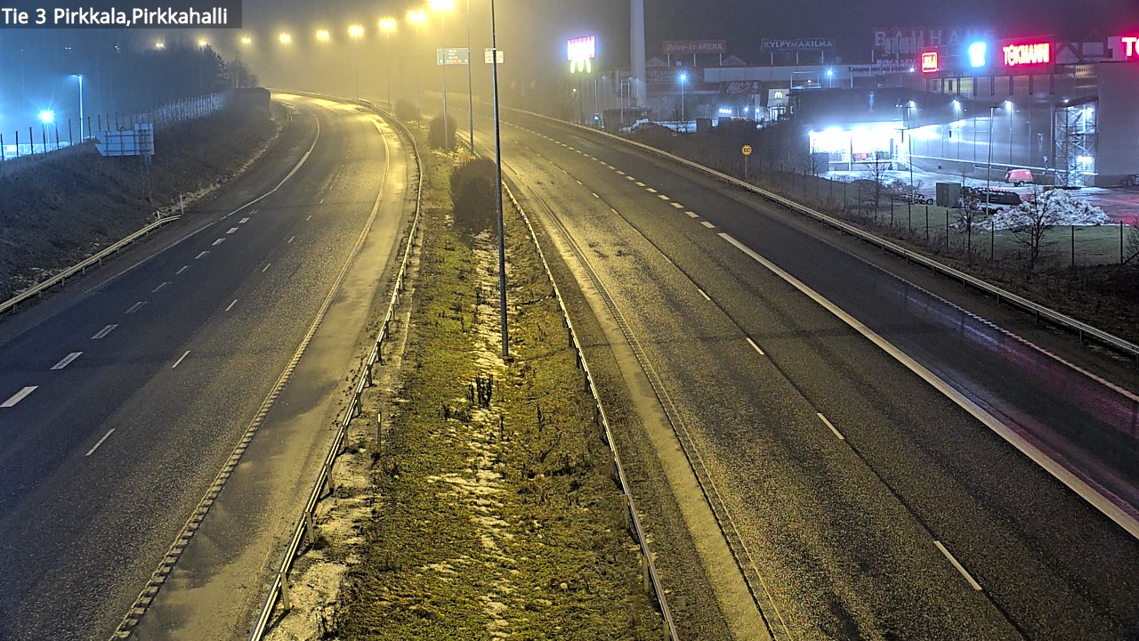 Weather Camera Image Väg 3 Birkala, Pirkkahalli, Pirkkala, Pirkanmaa