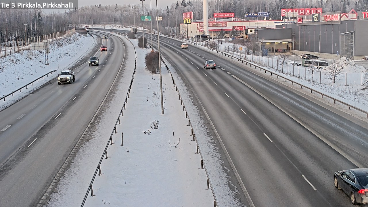 Weather Camera Image Väg 3 Birkala, Pirkkahalli, Pirkkala, Pirkanmaa