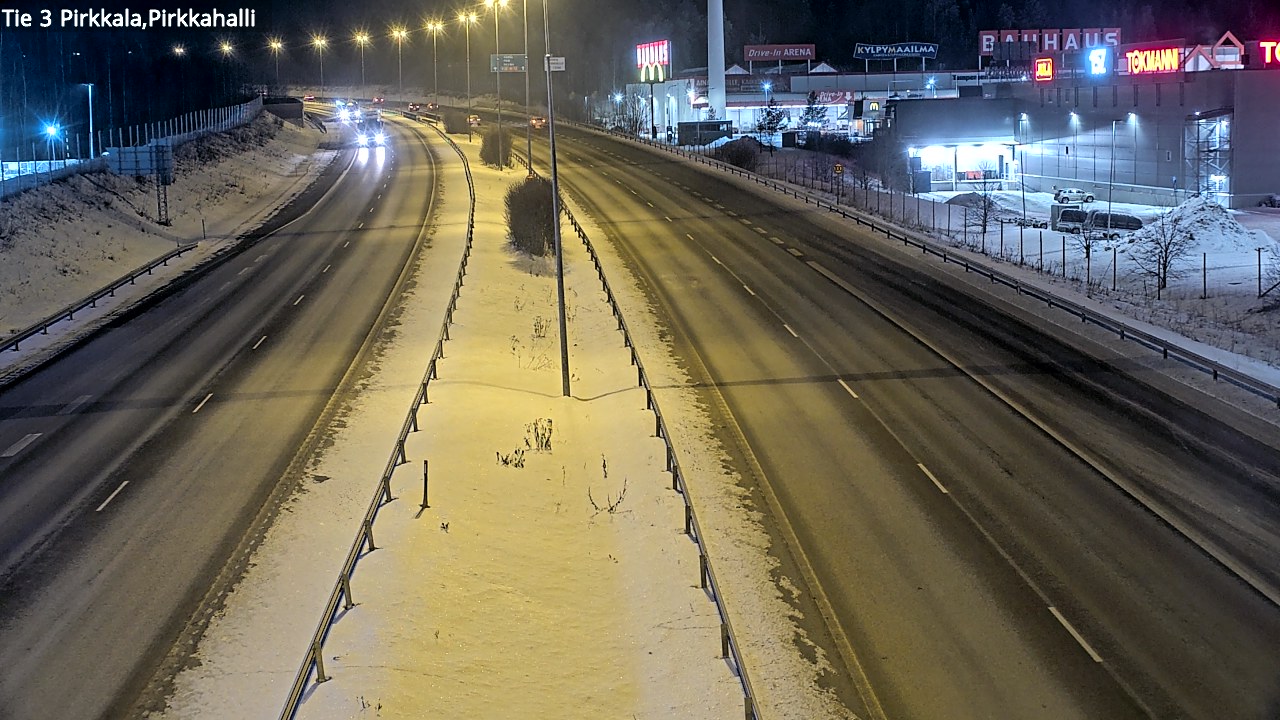 Kelikamerat Kuva Tie 3 Pirkkala, Pirkkahalli, Pirkkala, Pirkanmaa