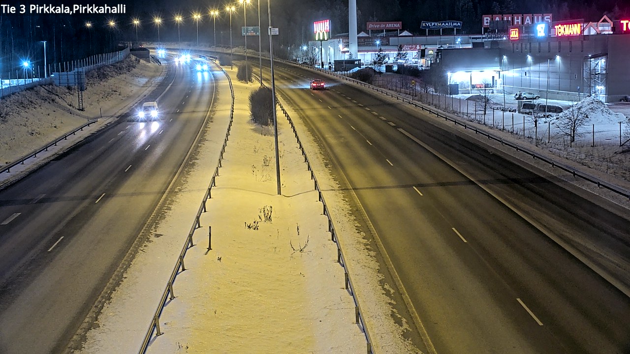 Kelikamerat Kuva Tie 3 Pirkkala, Pirkkahalli, Pirkkala, Pirkanmaa