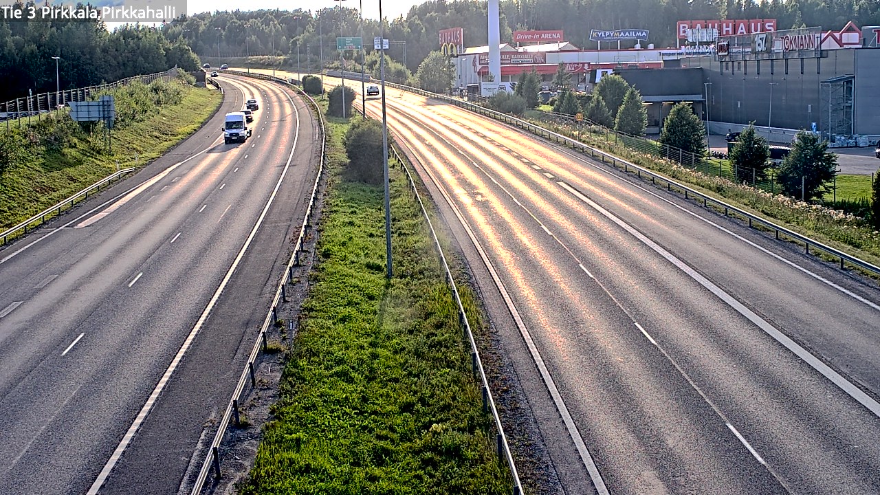Kelikamerat Kuva Tie 3 Pirkkala, Pirkkahalli, Pirkkala, Pirkanmaa