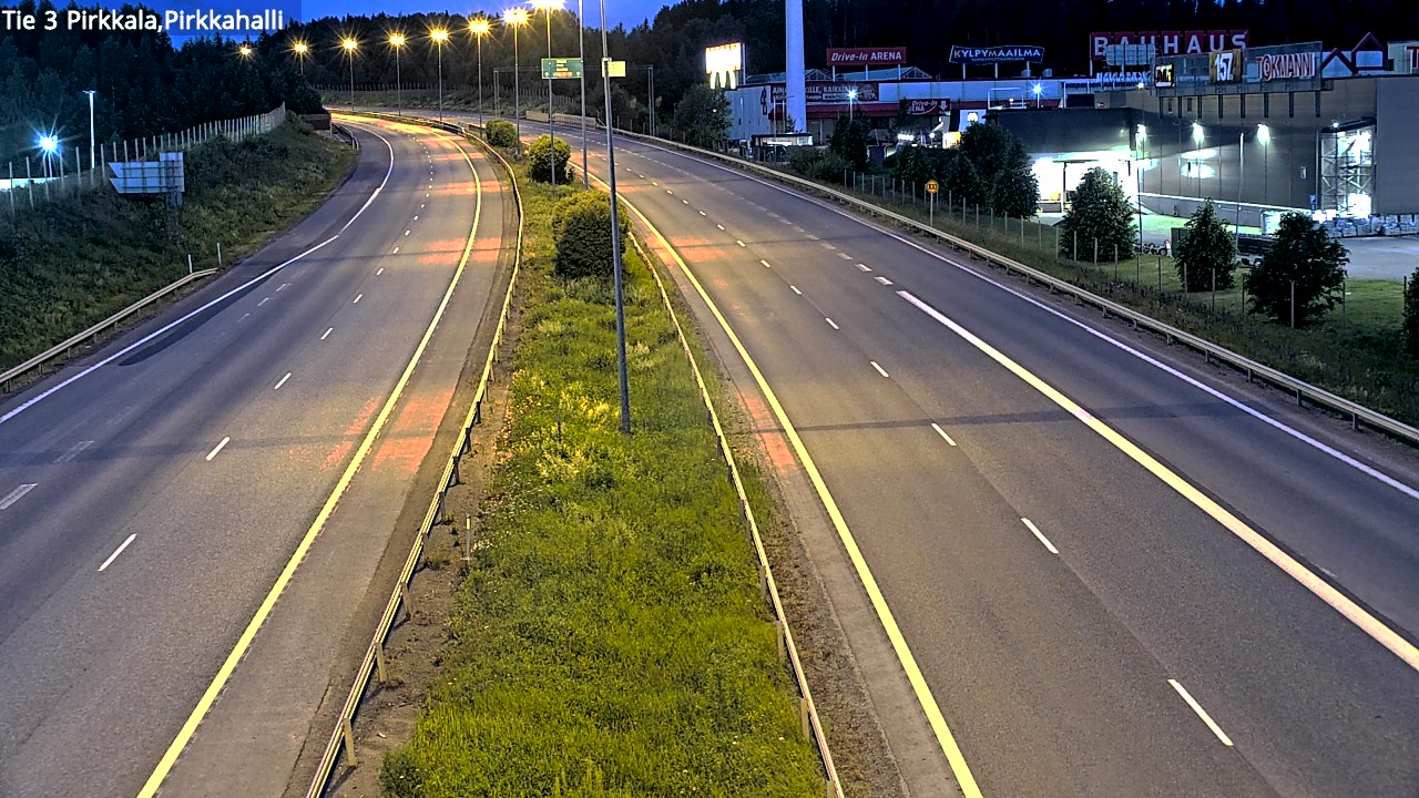 Kelikamerat Kuva Tie 3 Pirkkala, Pirkkahalli, Pirkkala, Pirkanmaa