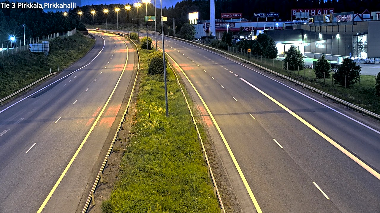 Kelikamerat Kuva Tie 3 Pirkkala, Pirkkahalli, Pirkkala, Pirkanmaa