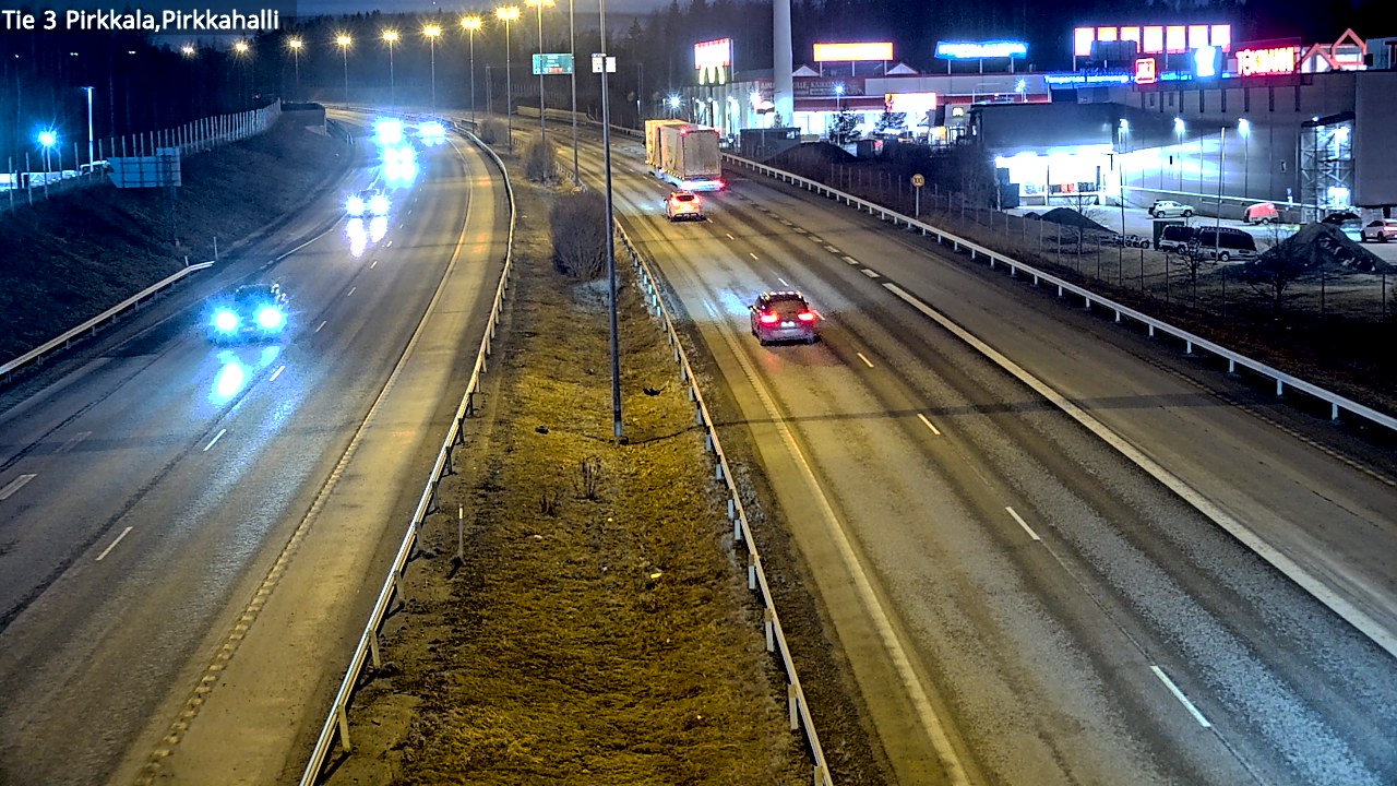 Weather Camera Image Road 3 Pirkkala, Pirkkahalli, Pirkkala, Pirkanmaa