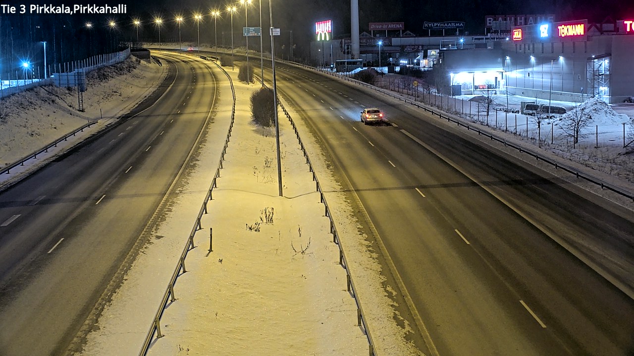 Kelikamerat Kuva Tie 3 Pirkkala, Pirkkahalli, Pirkkala, Pirkanmaa
