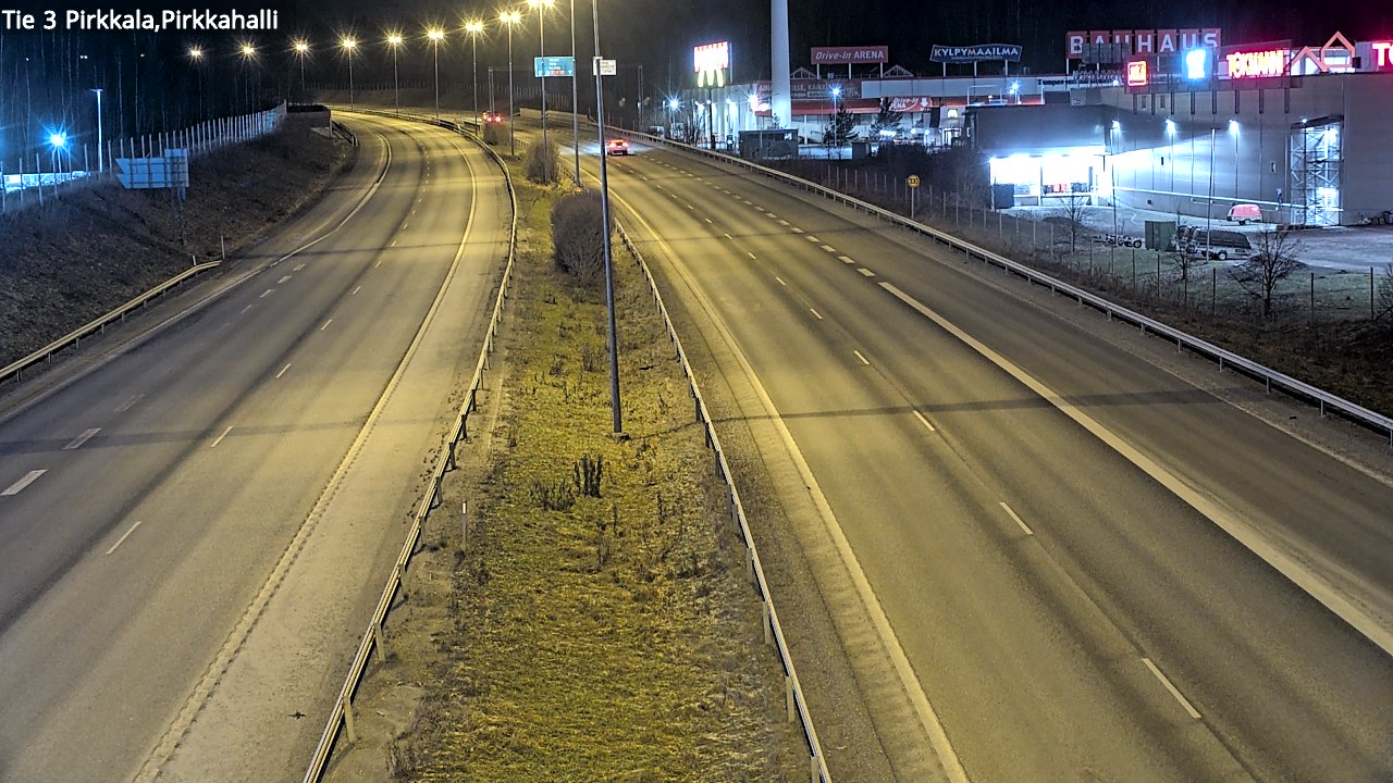 Kelikamerat Kuva Tie 3 Pirkkala, Pirkkahalli, Pirkkala, Pirkanmaa