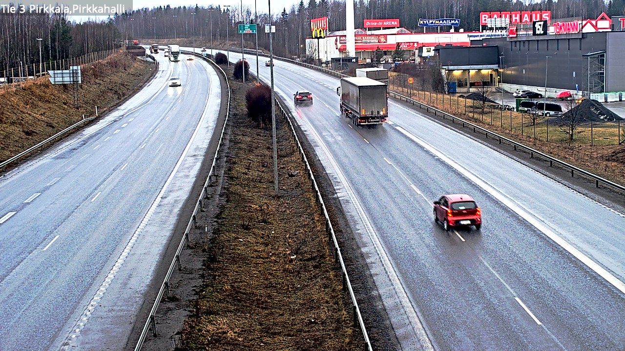 Kelikamerat Kuva Tie 3 Pirkkala, Pirkkahalli, Pirkkala, Pirkanmaa