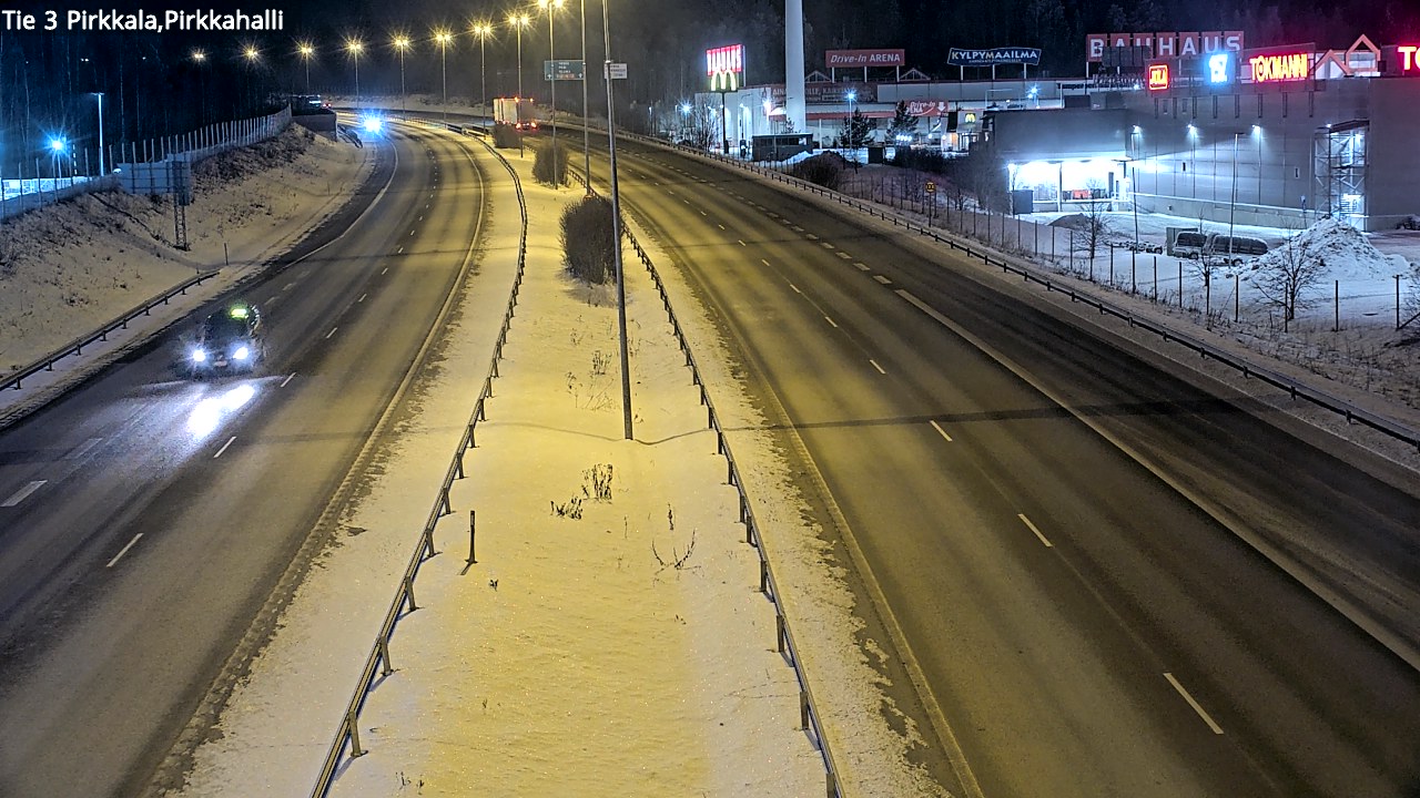 Kelikamerat Kuva Tie 3 Pirkkala, Pirkkahalli, Pirkkala, Pirkanmaa