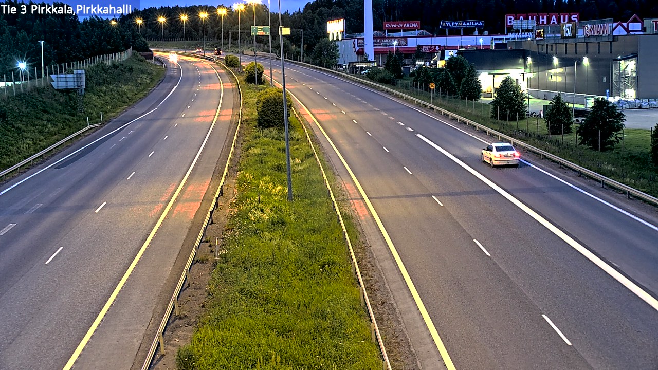 Kelikamerat Kuva Tie 3 Pirkkala, Pirkkahalli, Pirkkala, Pirkanmaa