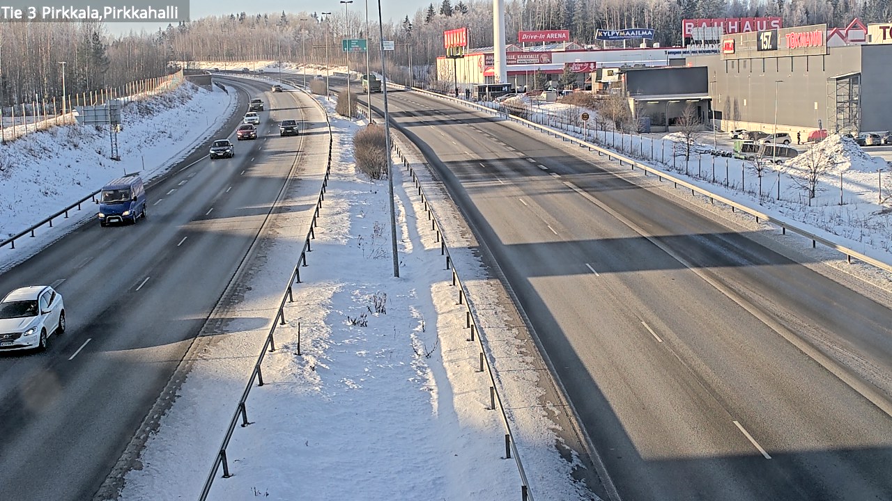 Weather Camera Image Väg 3 Birkala, Pirkkahalli, Pirkkala, Pirkanmaa