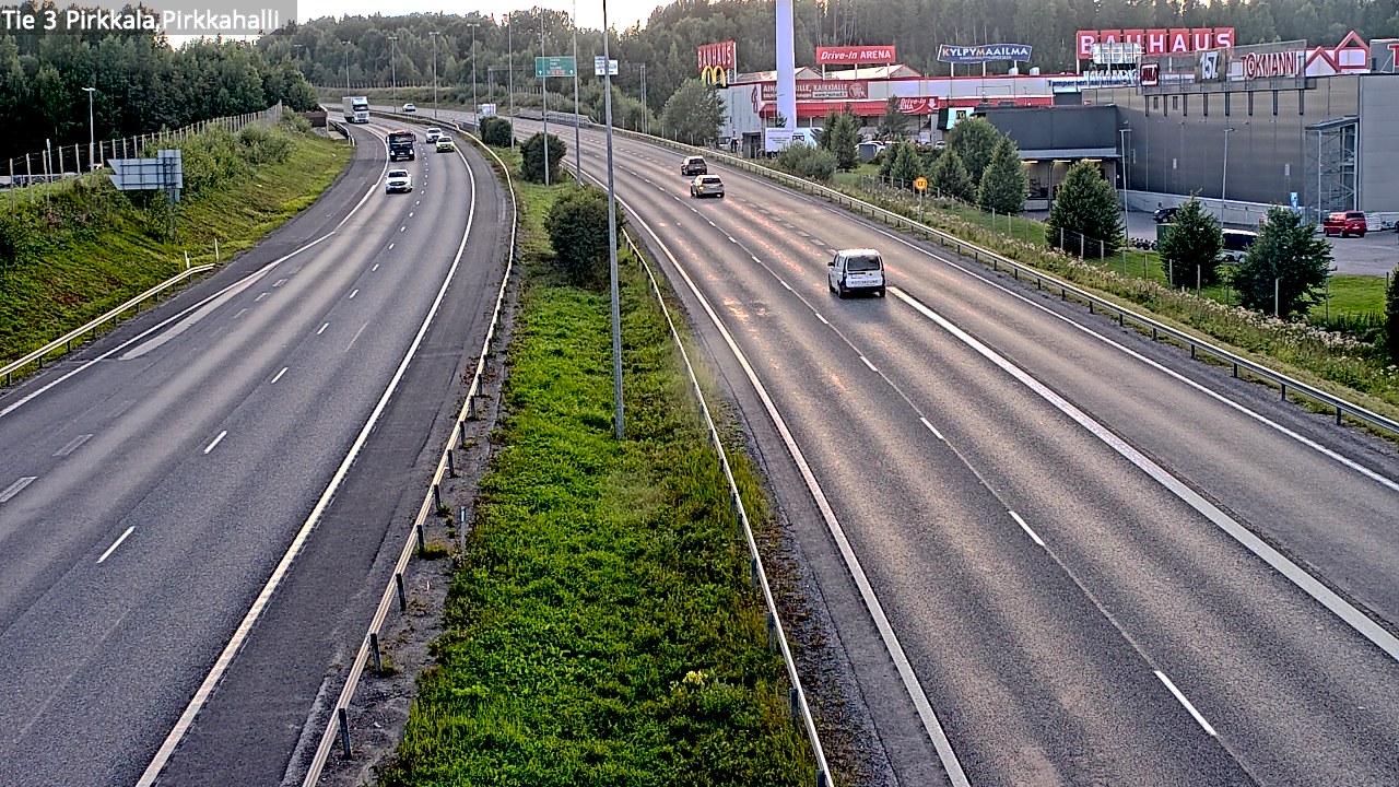 Kelikamerat Kuva Tie 3 Pirkkala, Pirkkahalli, Pirkkala, Pirkanmaa