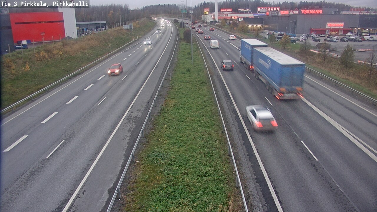 Kelikamerat Kuva Tie 3 Pirkkala, Pirkkahalli, Pirkkala, Pirkanmaa