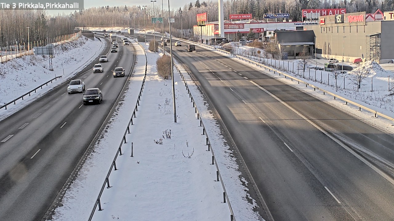 Kelikamerat Kuva Tie 3 Pirkkala, Pirkkahalli, Pirkkala, Pirkanmaa