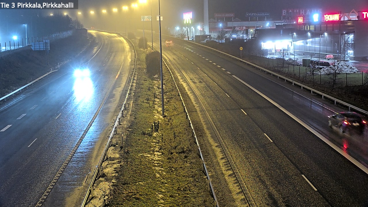 Weather Camera Image Väg 3 Birkala, Pirkkahalli, Pirkkala, Pirkanmaa