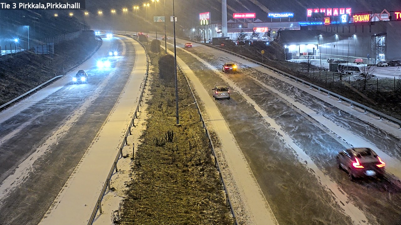 Kelikamerat Kuva Tie 3 Pirkkala, Pirkkahalli, Pirkkala, Pirkanmaa