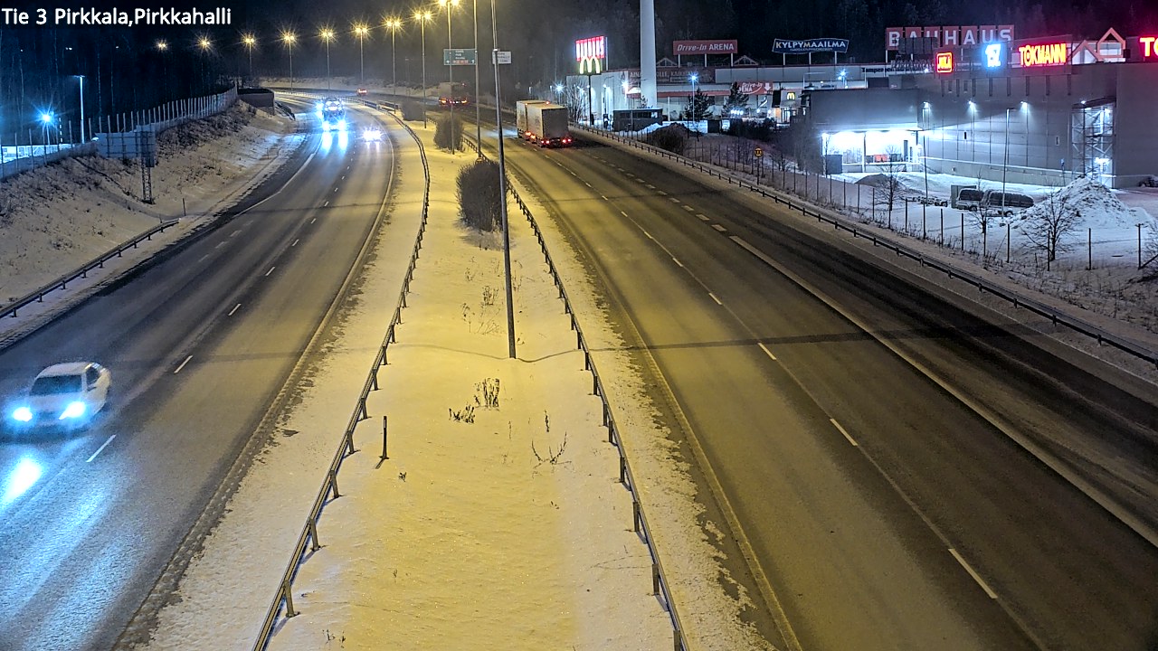 Kelikamerat Kuva Tie 3 Pirkkala, Pirkkahalli, Pirkkala, Pirkanmaa