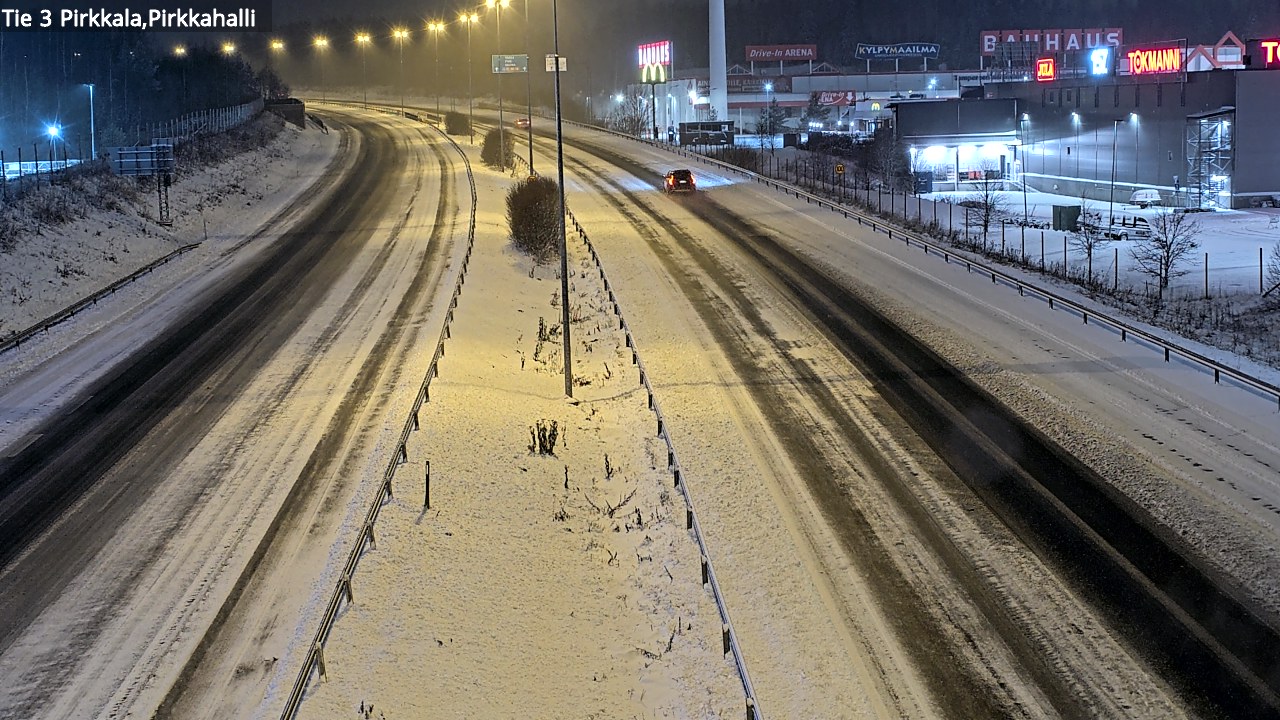 Kelikamerat Kuva Tie 3 Pirkkala, Pirkkahalli, Pirkkala, Pirkanmaa