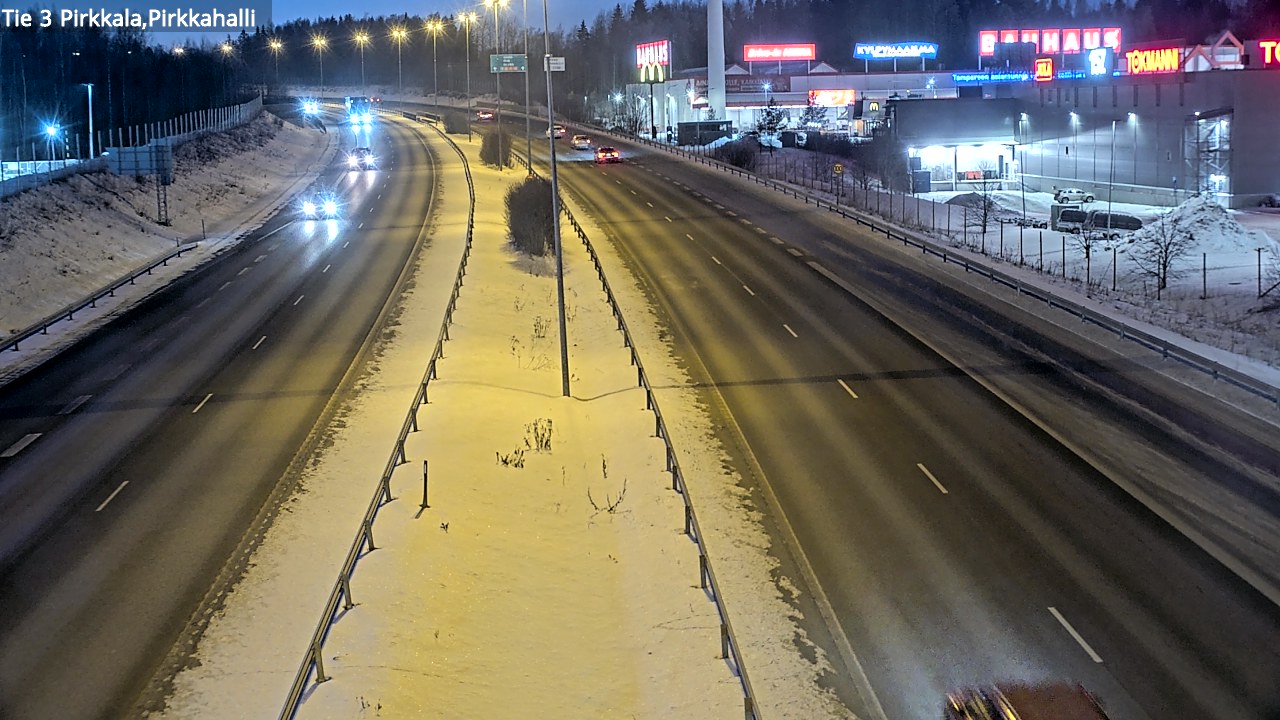 Kelikamerat Kuva Tie 3 Pirkkala, Pirkkahalli, Pirkkala, Pirkanmaa