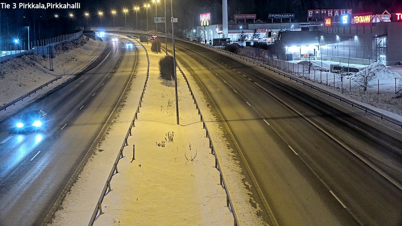 Kelikamerat Kuva Tie 3 Pirkkala, Pirkkahalli, Pirkkala, Pirkanmaa