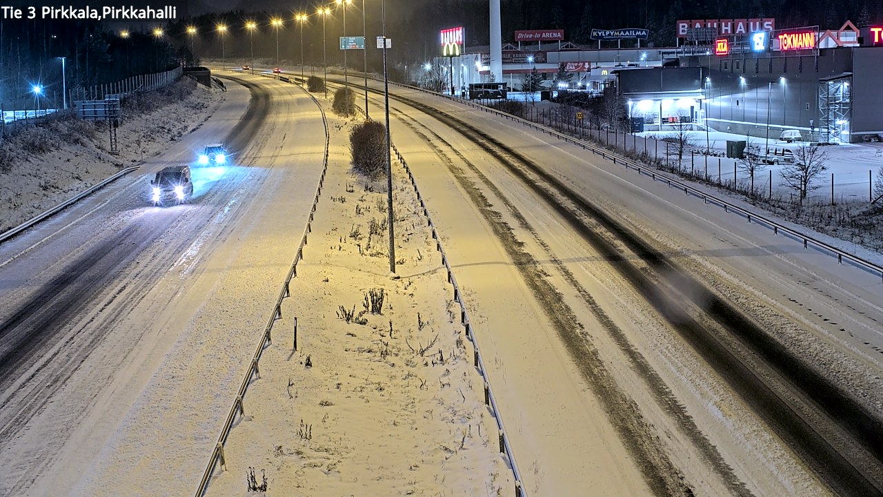 Kelikamerat Kuva Tie 3 Pirkkala, Pirkkahalli, Pirkkala, Pirkanmaa