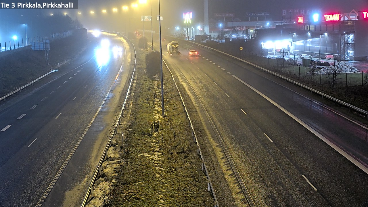 Weather Camera Image Väg 3 Birkala, Pirkkahalli, Pirkkala, Pirkanmaa
