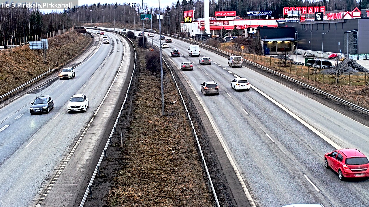 Kelikamerat Kuva Tie 3 Pirkkala, Pirkkahalli, Pirkkala, Pirkanmaa
