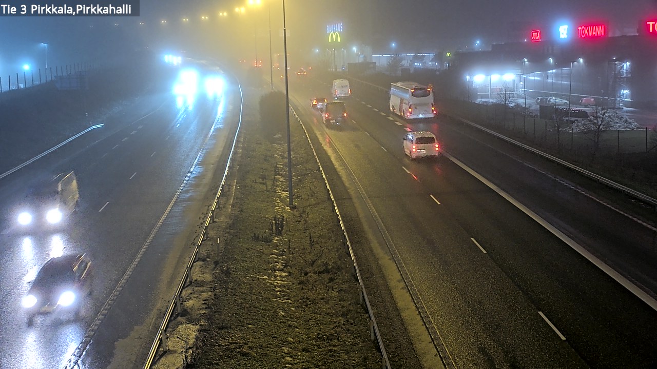 Weather Camera Image Väg 3 Birkala, Pirkkahalli, Pirkkala, Pirkanmaa