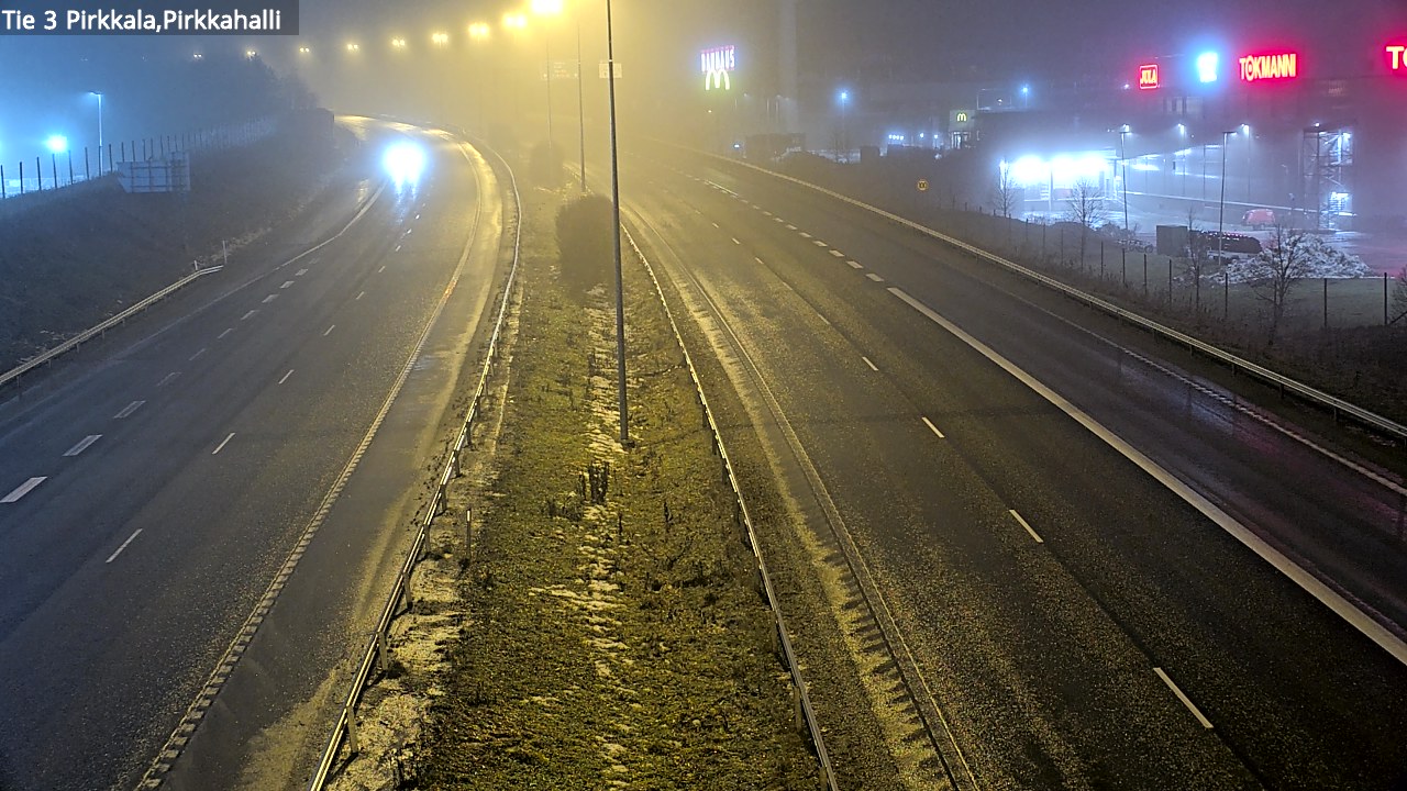 Weather Camera Image Väg 3 Birkala, Pirkkahalli, Pirkkala, Pirkanmaa