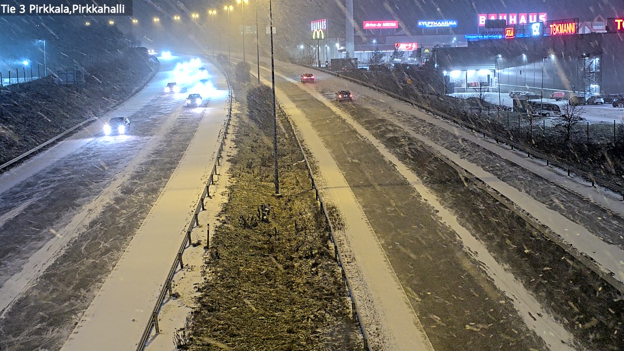 Kelikamerat Kuva Tie 3 Pirkkala, Pirkkahalli, Pirkkala, Pirkanmaa