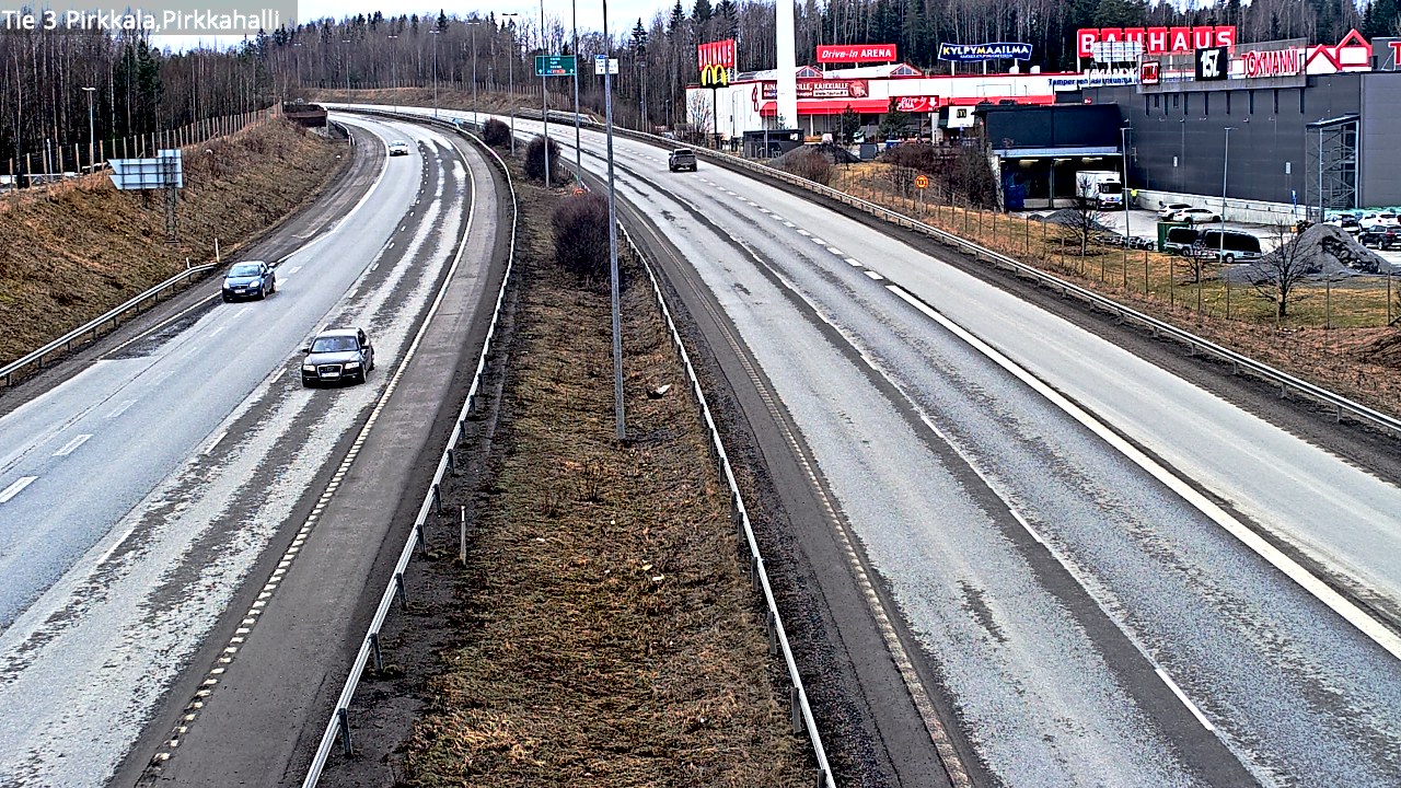 Kelikamerat Kuva Tie 3 Pirkkala, Pirkkahalli, Pirkkala, Pirkanmaa