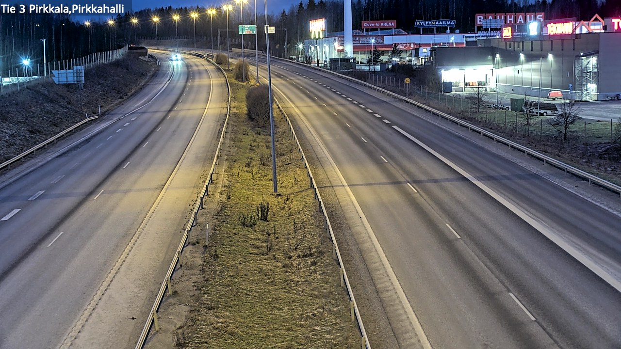 Kelikamerat Kuva Tie 3 Pirkkala, Pirkkahalli, Pirkkala, Pirkanmaa