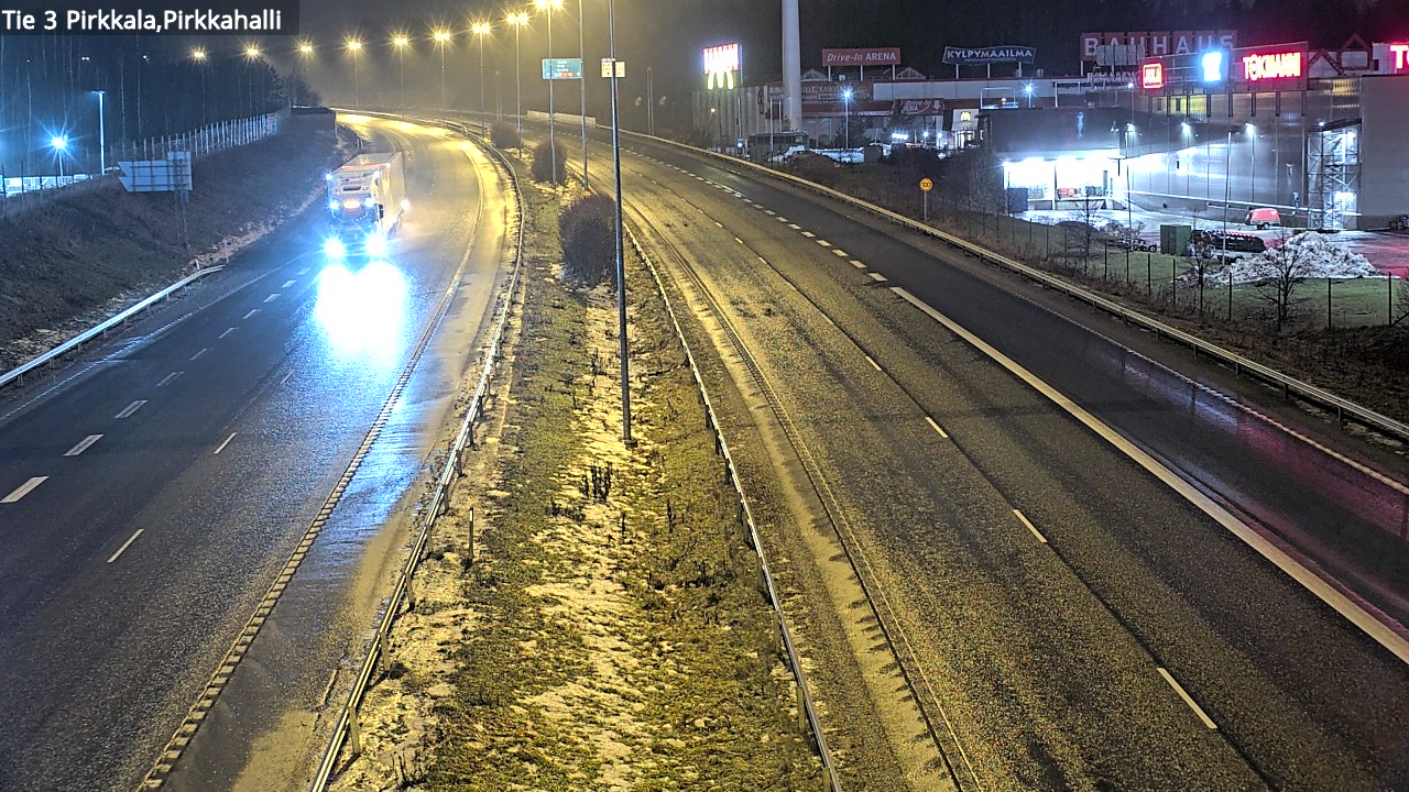 Weather Camera Image Väg 3 Birkala, Pirkkahalli, Pirkkala, Pirkanmaa