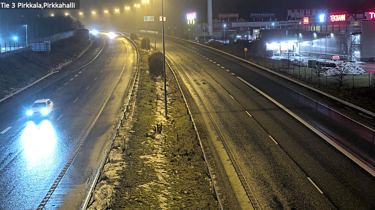 Weather Camera Image Väg 3 Birkala, Pirkkahalli, Pirkkala, Pirkanmaa