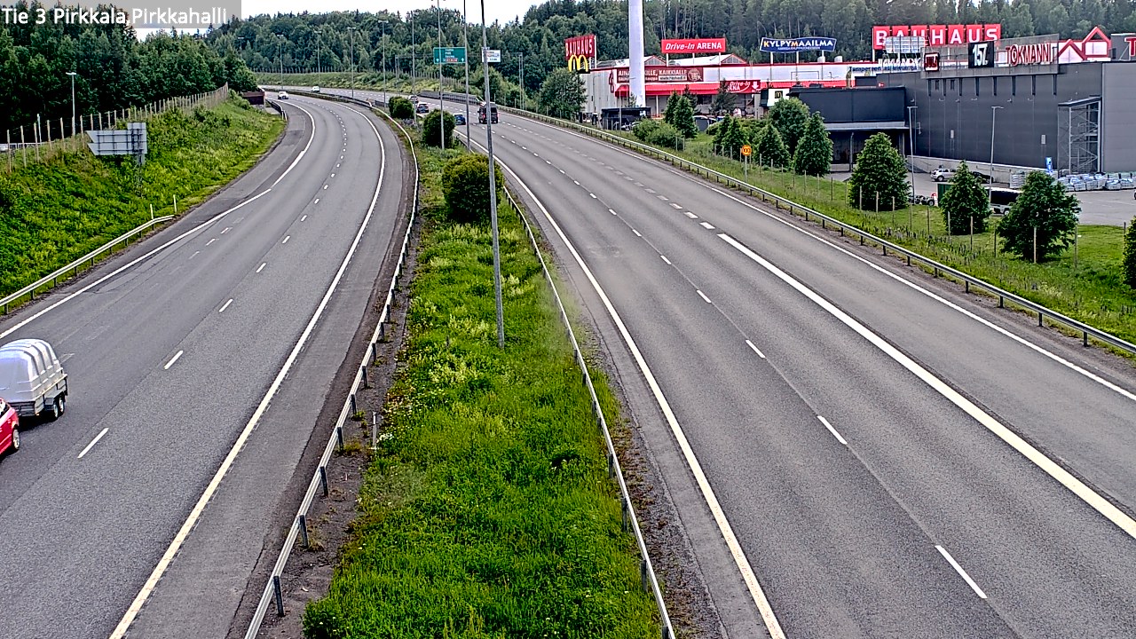 Kelikamerat Kuva Tie 3 Pirkkala, Pirkkahalli, Pirkkala, Pirkanmaa